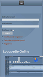 Mobile Screenshot of logopedie-online.be